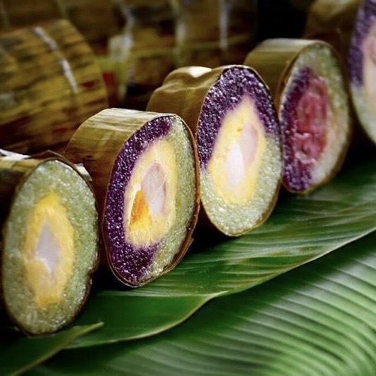 Bánh chưng nếp cẩm